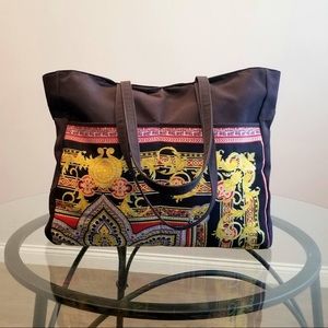 Versace tote beach bag